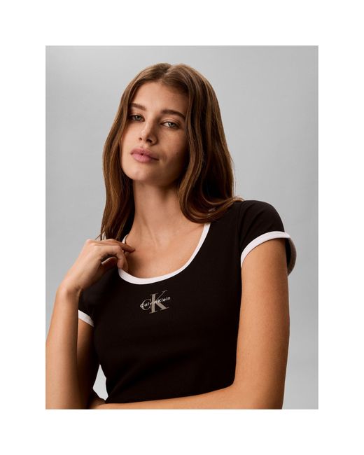 Calvin Klein Black Baby Tee