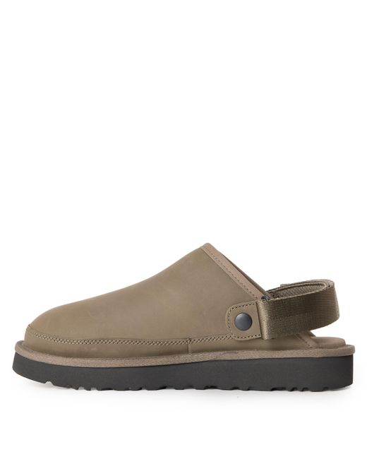 Ugg Brown Gldncoast Goldencoast Cotton Flat Mules for men