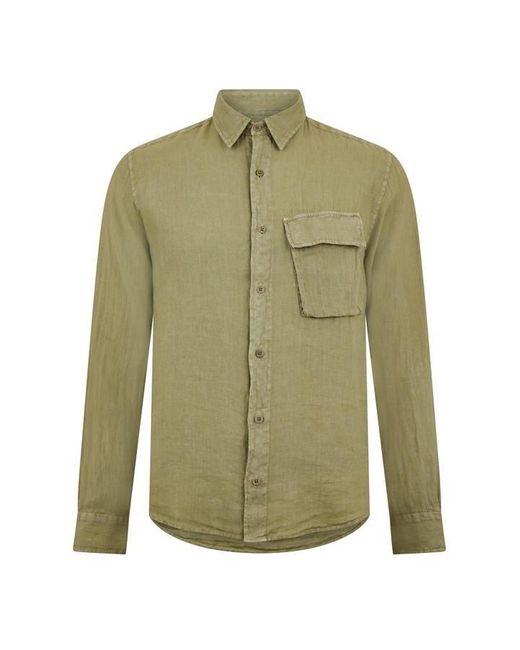 Belstaff Green Scale Shirt Sn42 for men