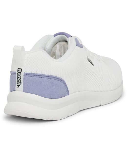 Bench White Kira Low-Top Trainers