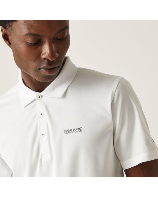 Regatta Blue Maverick V Active Polo Shirt for men