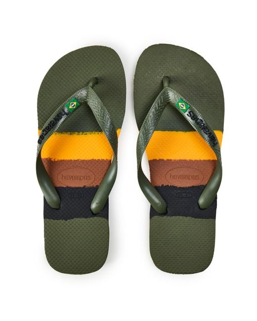 Havaianas Blue Hav Brasil Tech Flip Flops