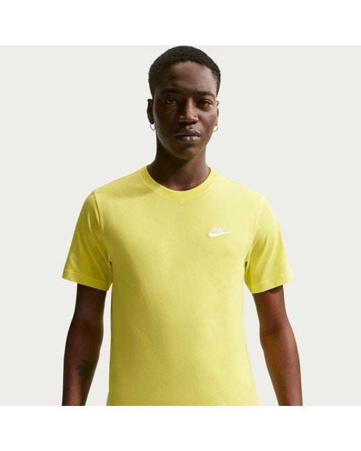 Nike Yellow Air Woven Tracksuit Shorts for men