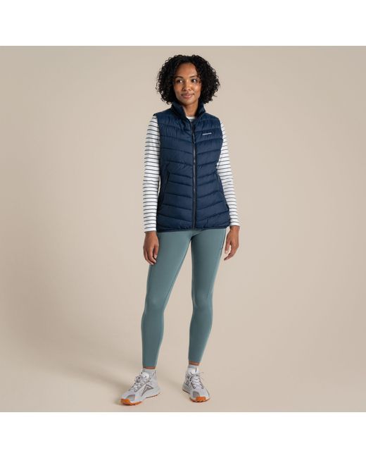 Craghoppers Blue Complite Ix Insulated Water-Repellent Vest
