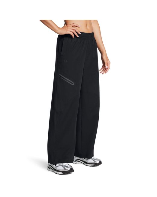 Under Armour Blue Unstoppable Open Hem Woven Joggers