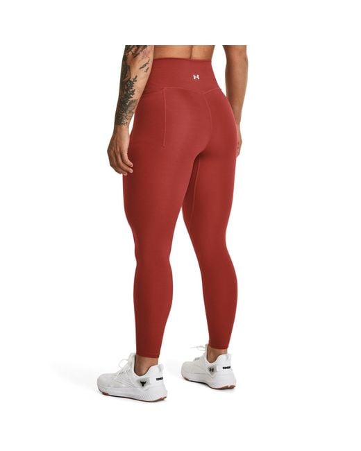 Under Armour Red Project Rock Performance Gym Legging