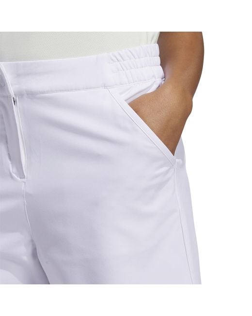 Adidas White Ultimate365 Bermuda Golf Shorts
