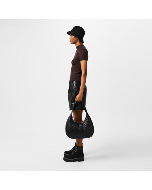 Timberland Black Stone Street Premium Platform Boot
