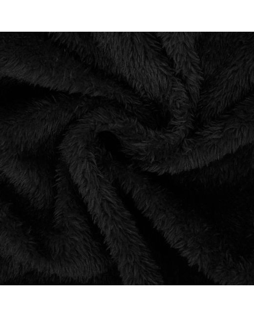 I Saw It First Black Isif Detachable Hood Sherpa Lined Knee Length Parka