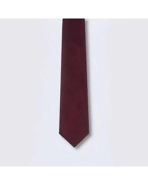 Twisted Tailor Purple Ellroy Plain Tie for men