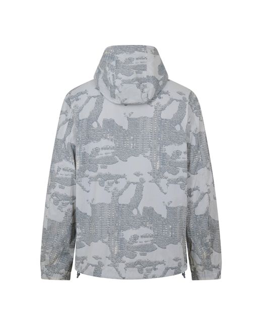 DIESEL Gray Bomber Jacket for men