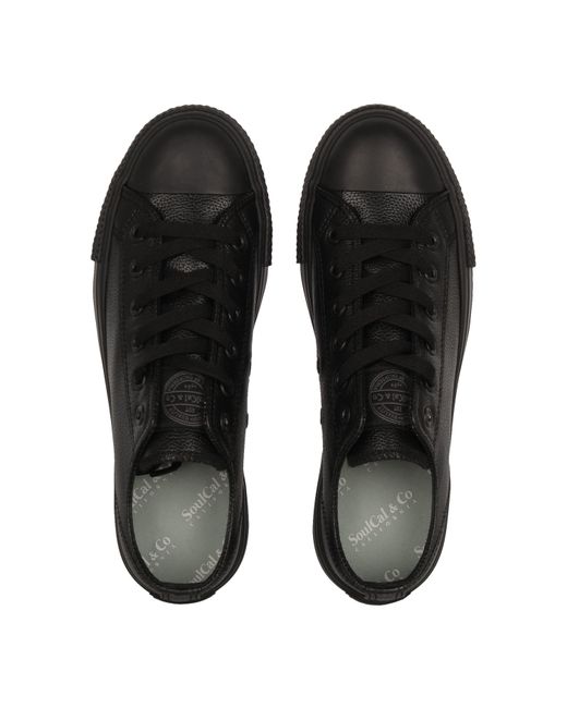 SoulCal & Co California Black Soul Ll Low Trainers