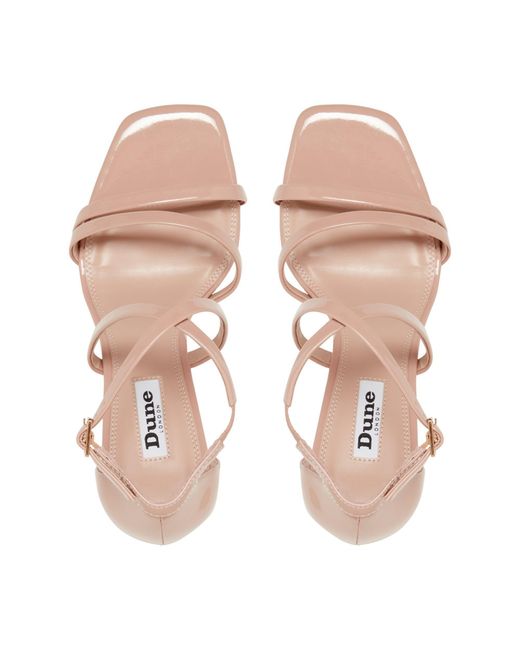 Dune Pink Musical Heeled Sandals