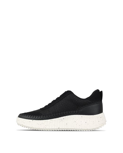 Jack Wills Black Wedge Trainers