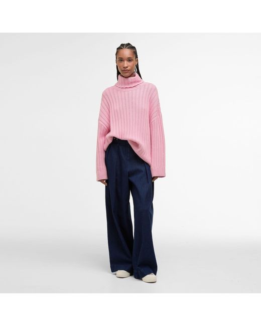 Barbour Pink Maeve Jumper