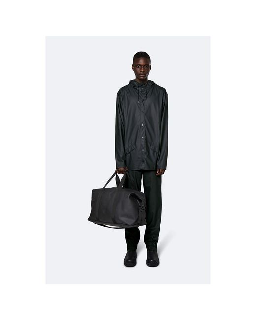Rains Black Weekend Bag