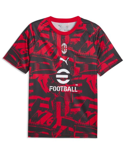 PUMA Red Ac Milan Pre Match Shirt 2026/27 for men