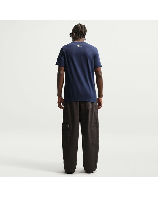 Nike Blue T-Shirt for men