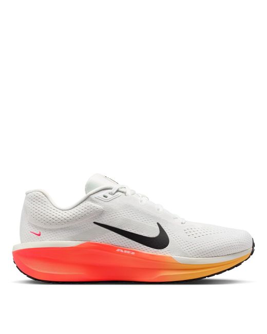 Nike White Winflo 11 Road Running Shoes for men