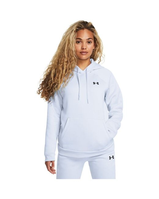 Under Armour Blue Ua Fleece Hoodie Hoody