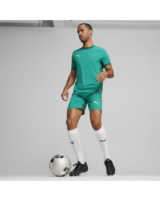 PUMA Green Teamfinal Jersey T-Shirt for men