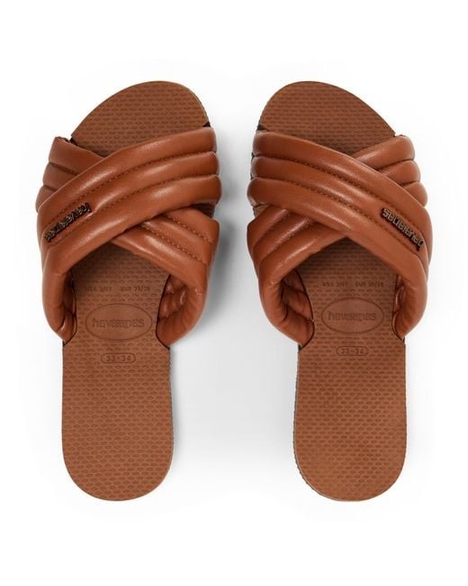 Havaianas Brown Flip Flops