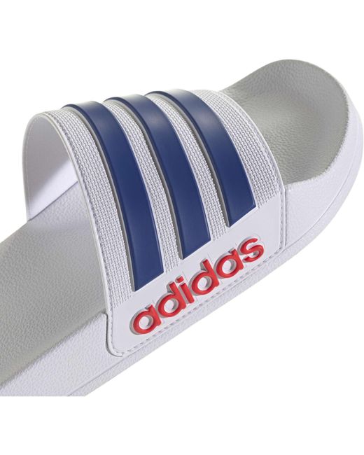 Adidas Blue Adilette Shower Slider for men