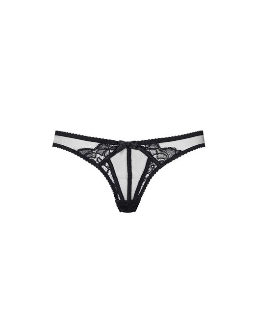 Agent Provocateur Black Rozlyn Ouvert