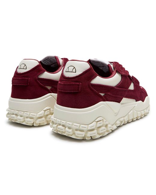 Ellesse Red Luxe Classic Low-Top Trainers for men