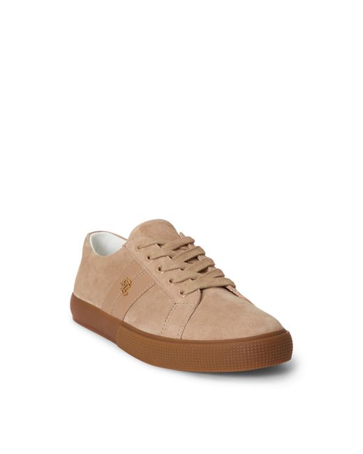 Ralph Lauren Brown Jason Ii Low-Top Trainers