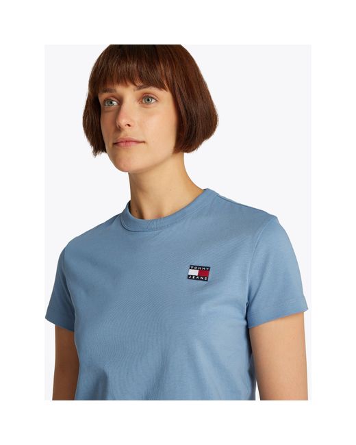 Tommy Hilfiger Blue Regular Fit Badge T-Shirt