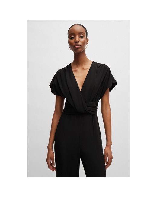 Boss Black Debasa Wrap Design Dress