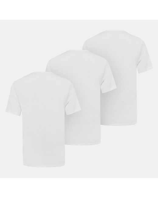 Boss White Bodywear 3 Pack T-Shirts for men