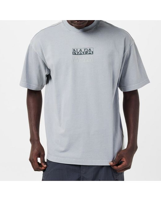Napapijri Blue Cortona Summer T-Shirt for men