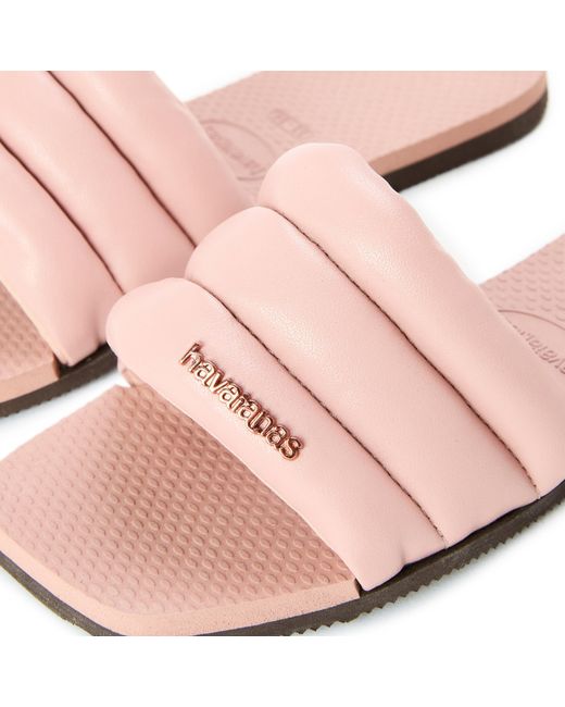 Havaianas Pink Milan Flip Flops