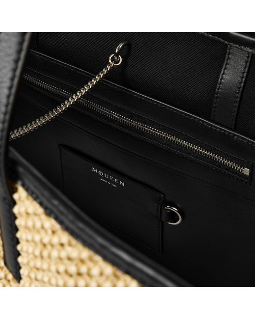 McQueen Natural Adults Alex Pendant Tote Bag