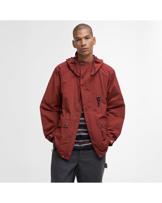 Barbour Red Rig Showerproof Jacket for men