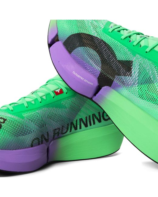 On Shoes Green Cloudboom Strike Sn71 for men