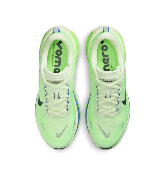 Nike Green Vomero Plus Road Running Shoes for men