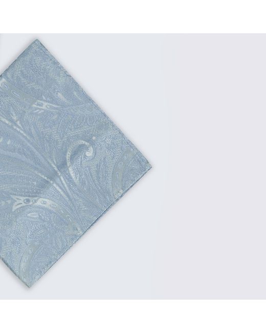 Twisted Tailor Blue Shriever Paisley Tie Set for men