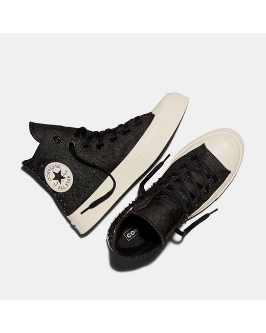 Converse Black Adults Chuck 70 Beads Canvas High-Top Trainers