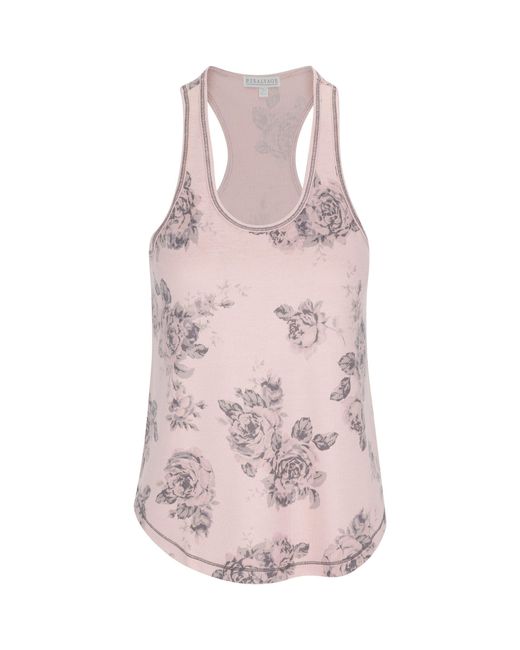 Pj Salvage Pink Scoop-Neck Tank