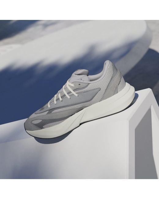 Adidas Gray Lightblaze Trainers for men