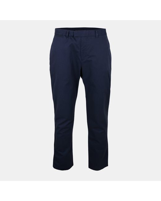 Ted Baker Blue Geo Tailored Fit Chinos for men