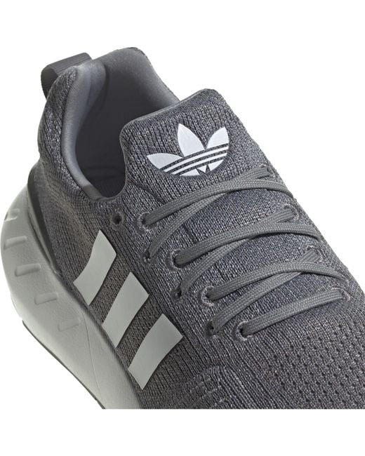 Adidas Gray Swift Run Running Shoes for men