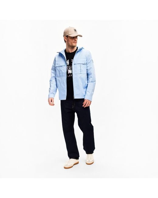 Belstaff Blue Stride Hdos Overshirt for men