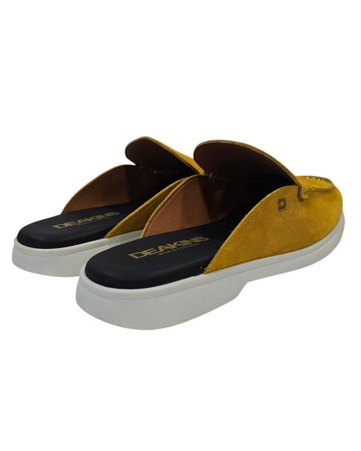 Deakins Brown Flat Sandals