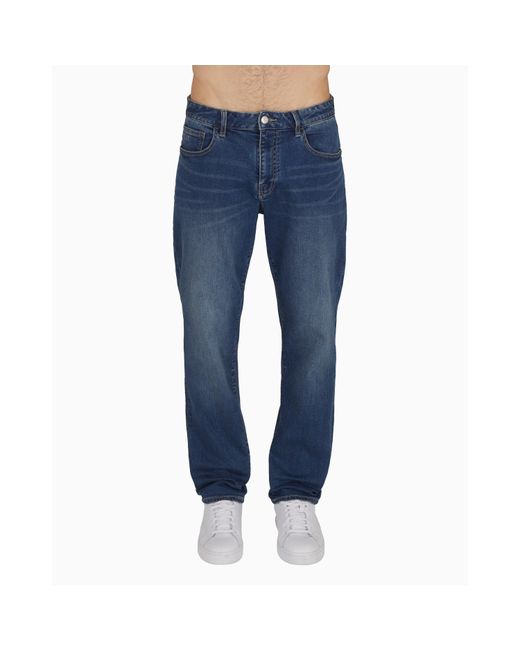 ARMANI EXCHANGE Blue Slim Fit Jeans for men