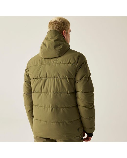 Dare 2b Green Camber Ii Insulated Waterproof Jacket for men