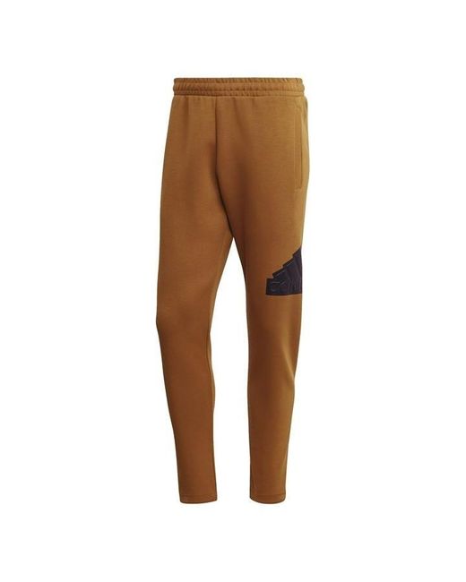 Adidas Brown Future Icons Badge Of Sport joggers for men